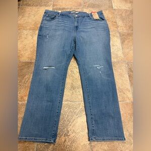 Levi's Light Blue Straight Leg Jeans